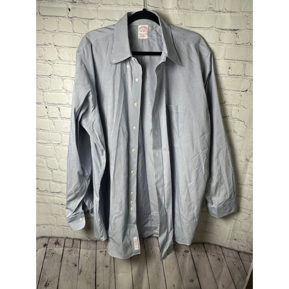 Brooks Brothers Classic Striped Button-Down Shirt Timeless Elegance